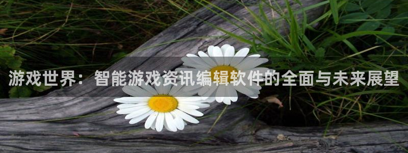 赢咖娱乐网页登录入口下载：游戏世界：智能游戏资讯编辑软件的全